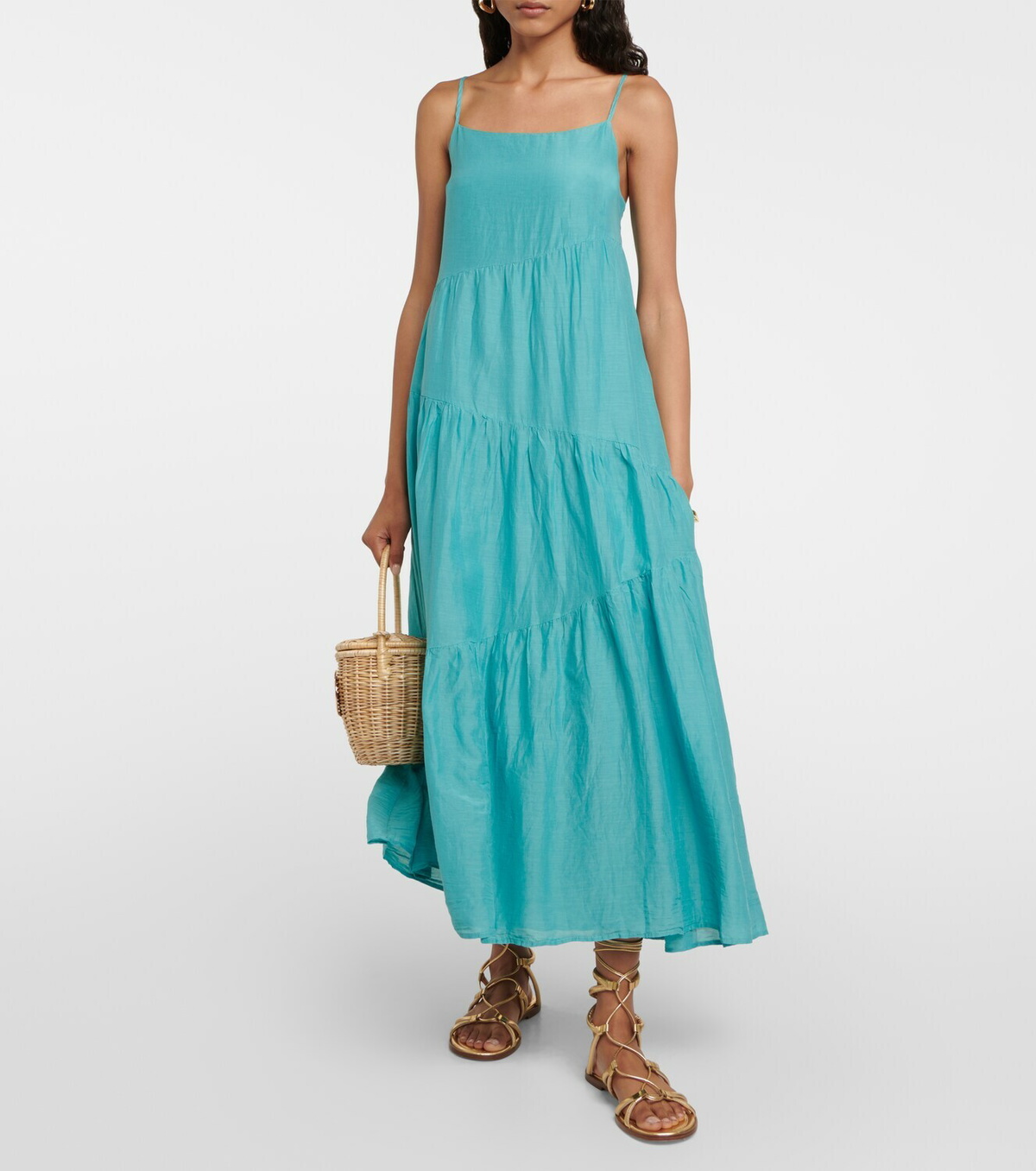 Velvet Billie voile maxi dress Velvet