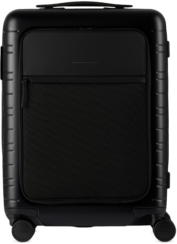 Photo: Horizn Studios Black M5 Smart Cabin Suitcase, 37 L