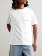 Corridor - Disco Printed Organic Cotton-Jersey T-Shirt - White