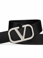 VALENTINO GARAVANI - Vlogo Signature Leather Belt