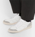 AMI - Leather and Suede Sneakers - Men - White