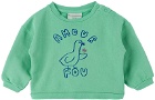 The Campamento Baby Green 'Amour Fou' Sweatshirt