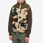 Stan Ray Men's Fleece Layer Vest in Stan Duck Camo