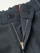 Paul Smith - Checked Wool-Blend Seersucker Shorts - Gray