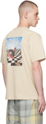 thisisneverthat Beige Chess T-Shirt