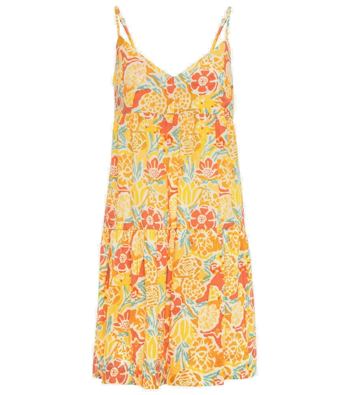 Photo: Velvet - Floral cotton minidress