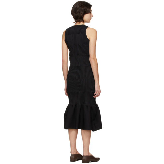 CFCL Black Fluted Dress CFCL