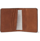 Brunello Cucinelli - Nubuck Bifold Cardholder - Brown