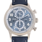 Patek Philippe Complications Calatrava Pilot Travel Time Chronograph Automatic Watch 5924G-001