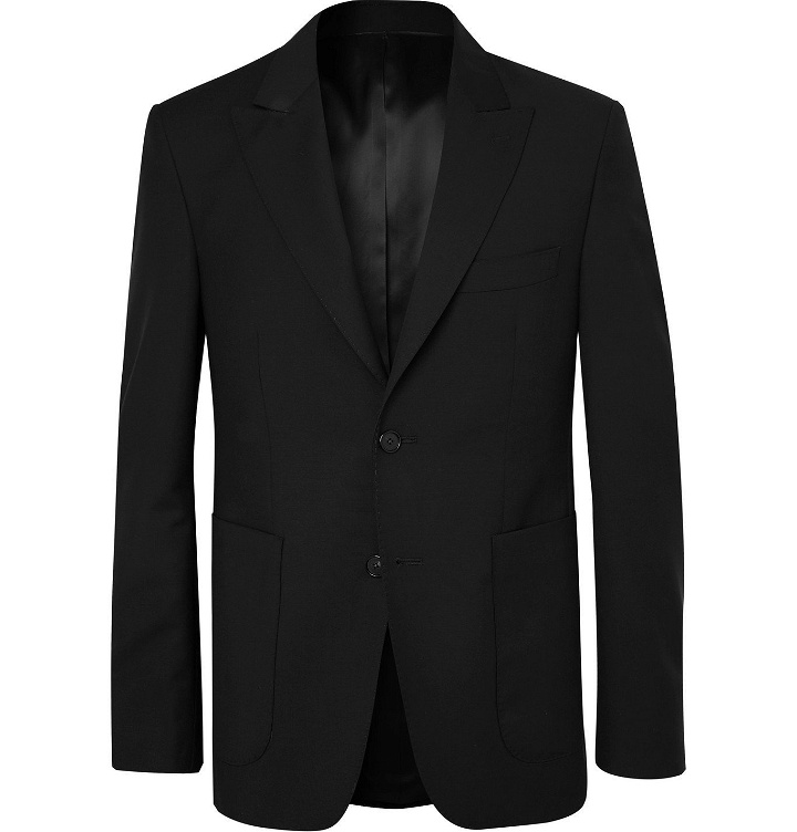 Photo: SALLE PRIVÉE - Black Lloyd Wool and Mohair-Blend Suit Jacket - Black