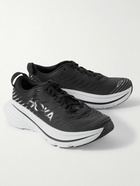 Hoka One One - Bondi X Mesh Running Sneakers - Black