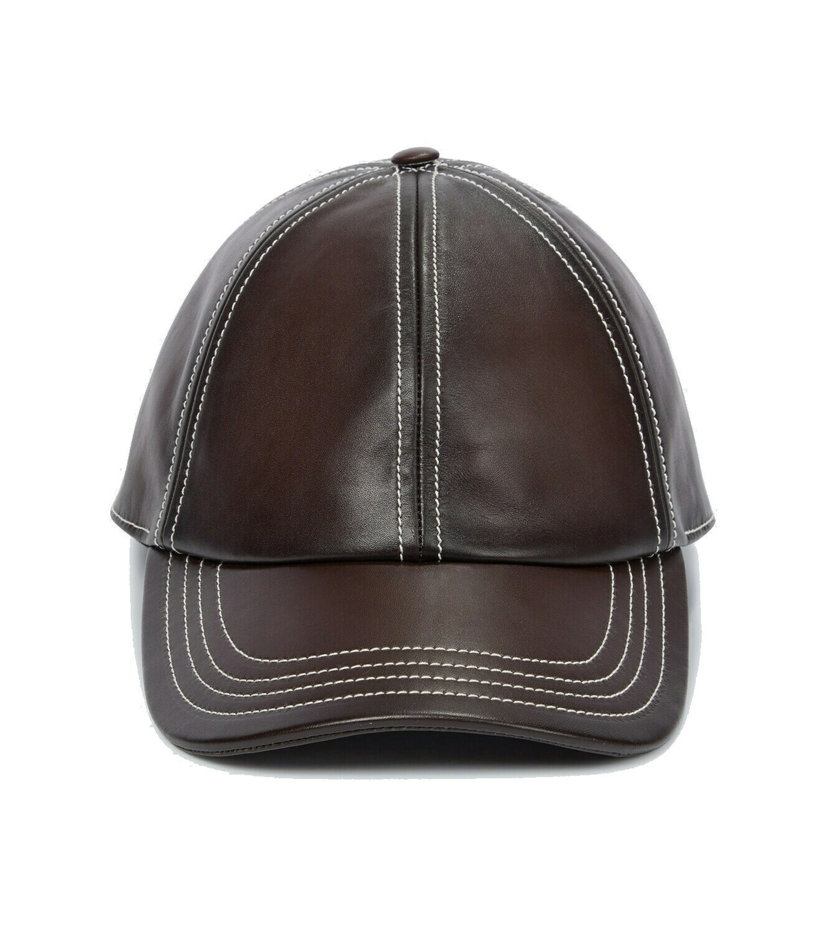 Berluti Kaio leather cap Berluti