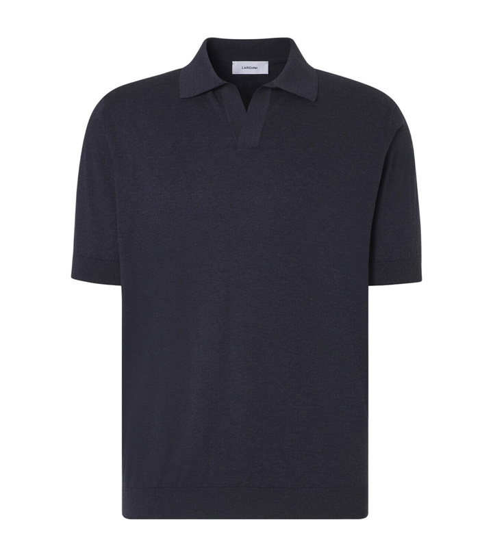Photo: Lardini Cotton polo shirt
