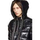 Balmain Black Down Logo Jacket