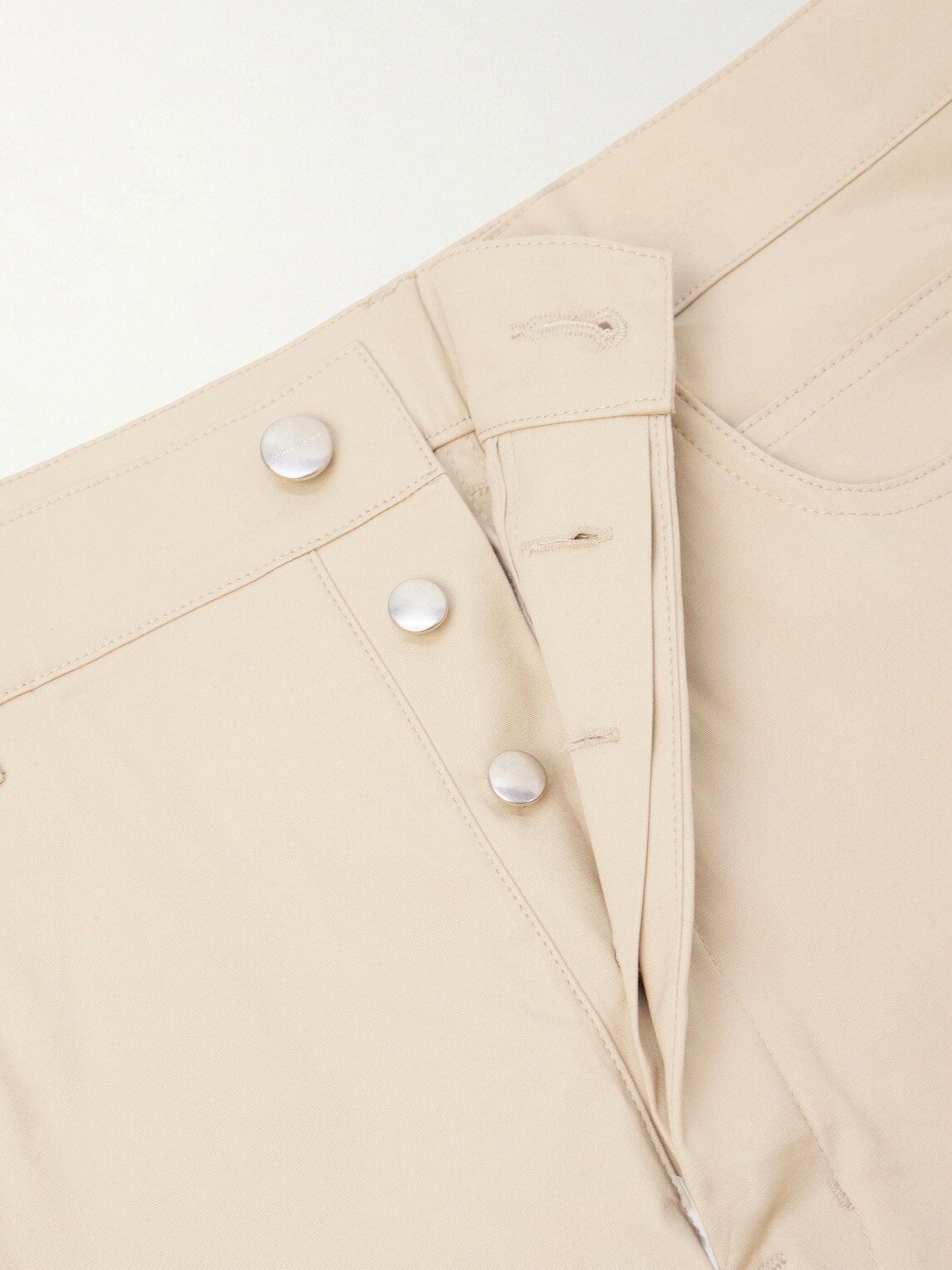 Rick Owens - Bolan Bootcut Organic Cotton-Blend Trousers - Neutrals