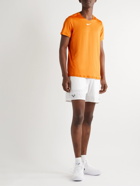 Nike Tennis - Court Advantage Slim-Fit Logo-Print Recycled Dri-FIT Tennis T-Shirt - Orange