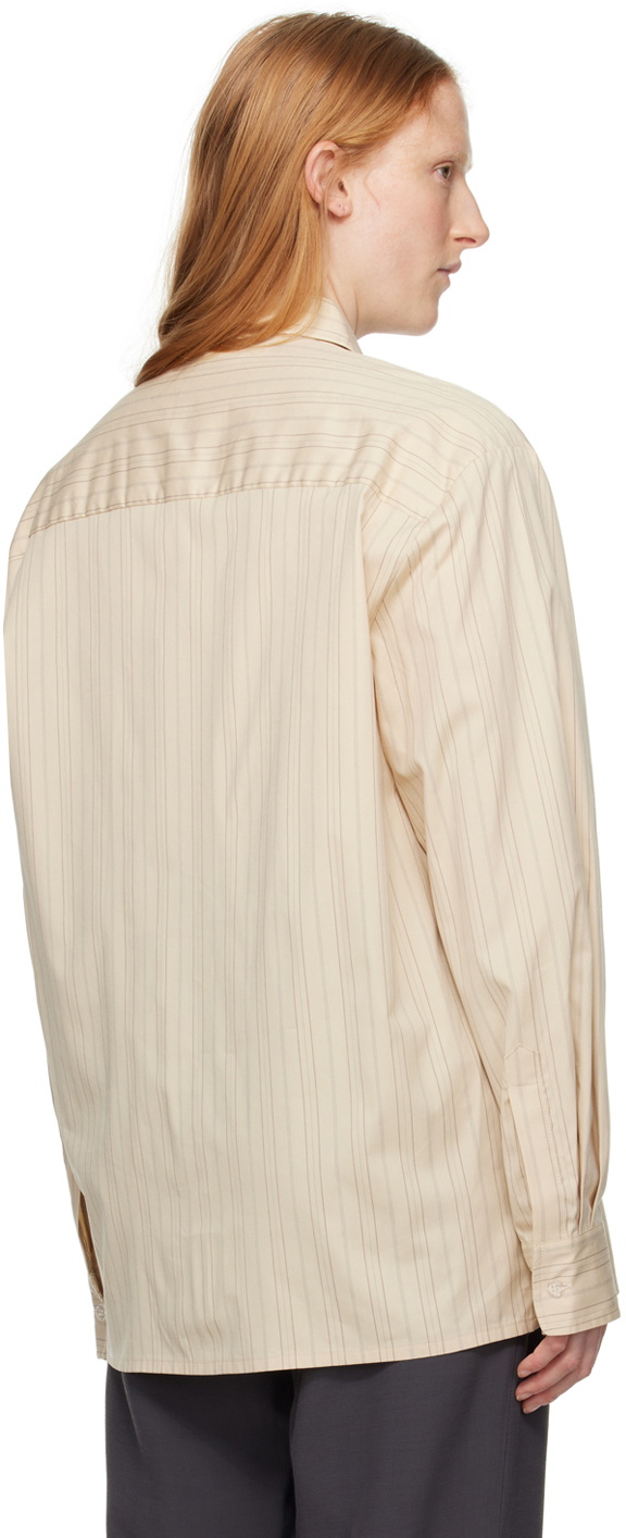 Elleme Beige Straight Shirt