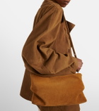 Aesther Ekme Nina Small suede clutch