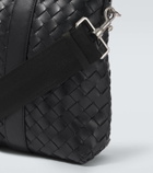 Bottega Veneta Slim Intrecciato leather briefcase