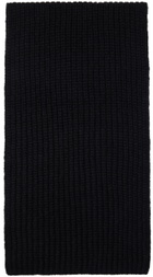 ANINE BING Black Hannah Scarf