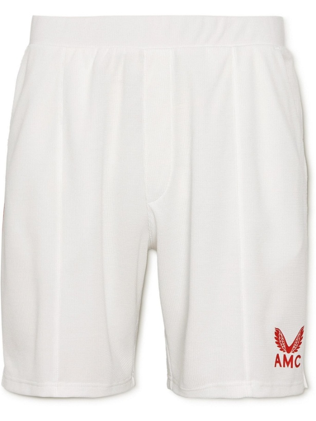 Photo: Castore - AMC Woolmark Stretch-Jersey Tennis Shorts - White