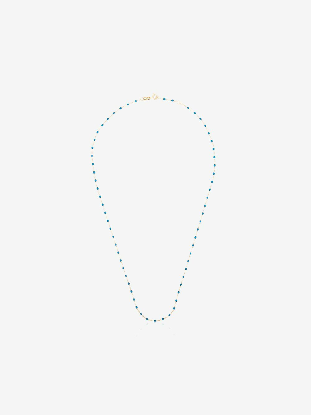 Gigi Clozeau 18K Yellow Gold And Blue Beaded Necklace