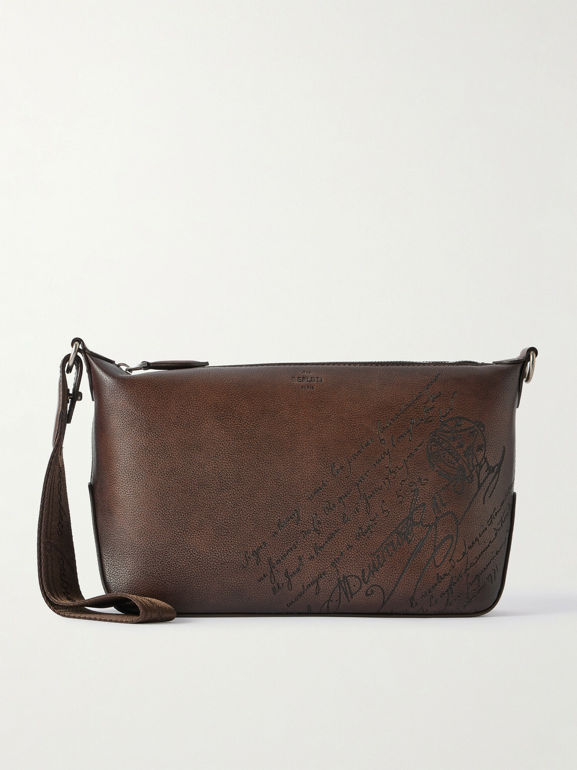 Berluti - Toujours Soft Scritto Venezia Leather Pouch