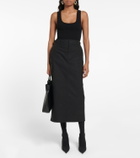 Wardrobe.NYC - Ribbed-knit cotton-blend tank top