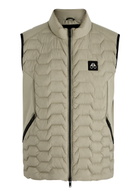 Moose Knuckles Granite Quilted Nylon Gilet Green