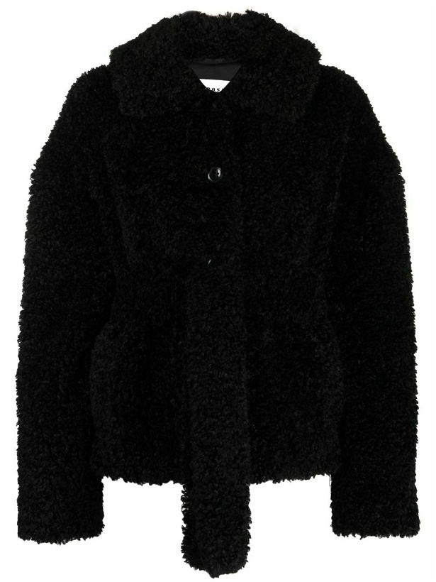 Photo: PAROSH - Short Faux Fur Jacket