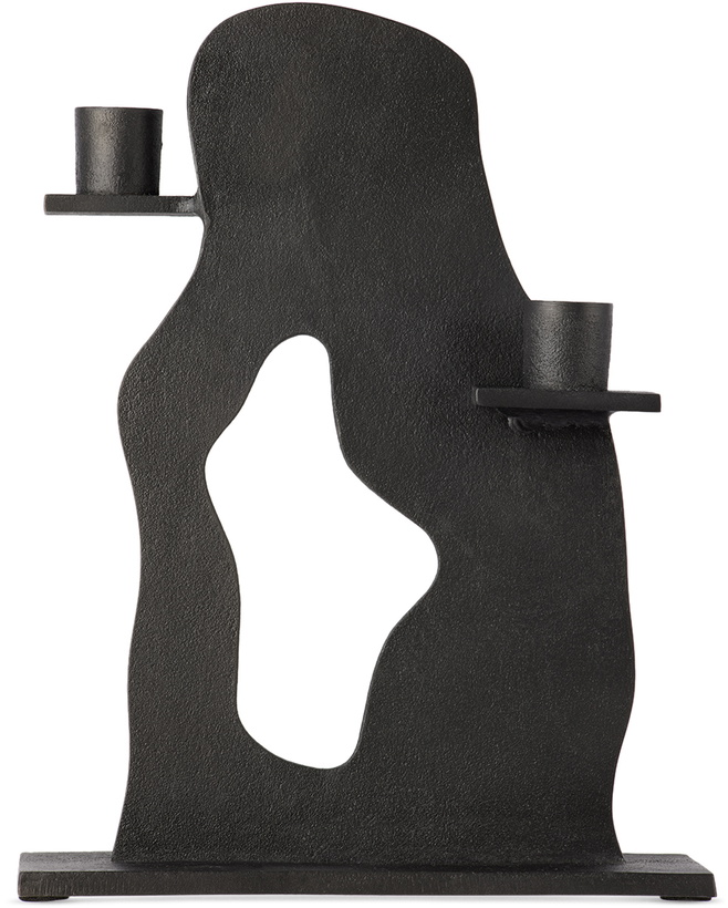 Photo: ferm LIVING Black Erode Candle Holder