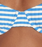 Solid & Striped - The Ginger striped bikini top