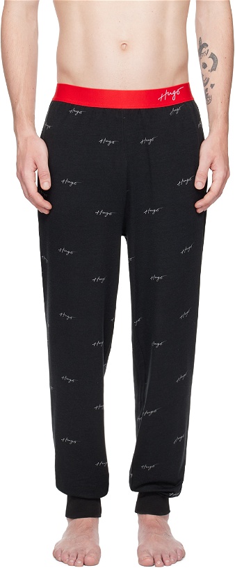 Photo: Hugo Black Printed Pyjama Pants
