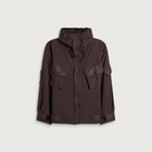 Umbro by Slam Jam Men's Midfield Jacket in Plum Grey