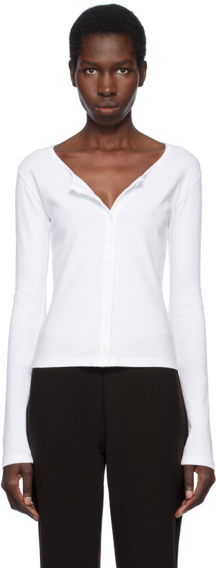 Photo: Gil Rodriguez White Sophie Cardigan