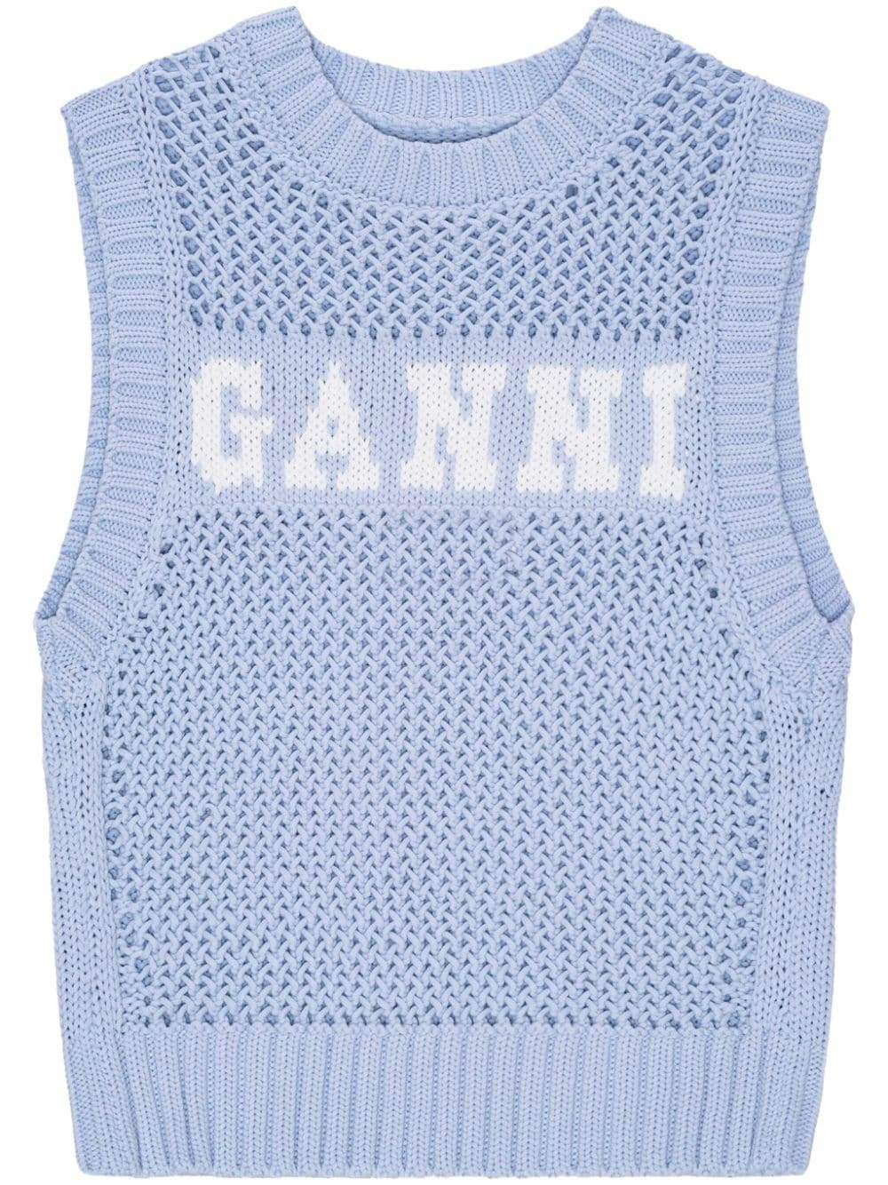 Ganni Seamless Jacquard - Sports bras