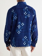 Kardo - Luis Printed Cotton-Corduroy Shirt - Blue