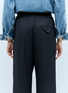 Bottega Veneta Striped Wool Pants