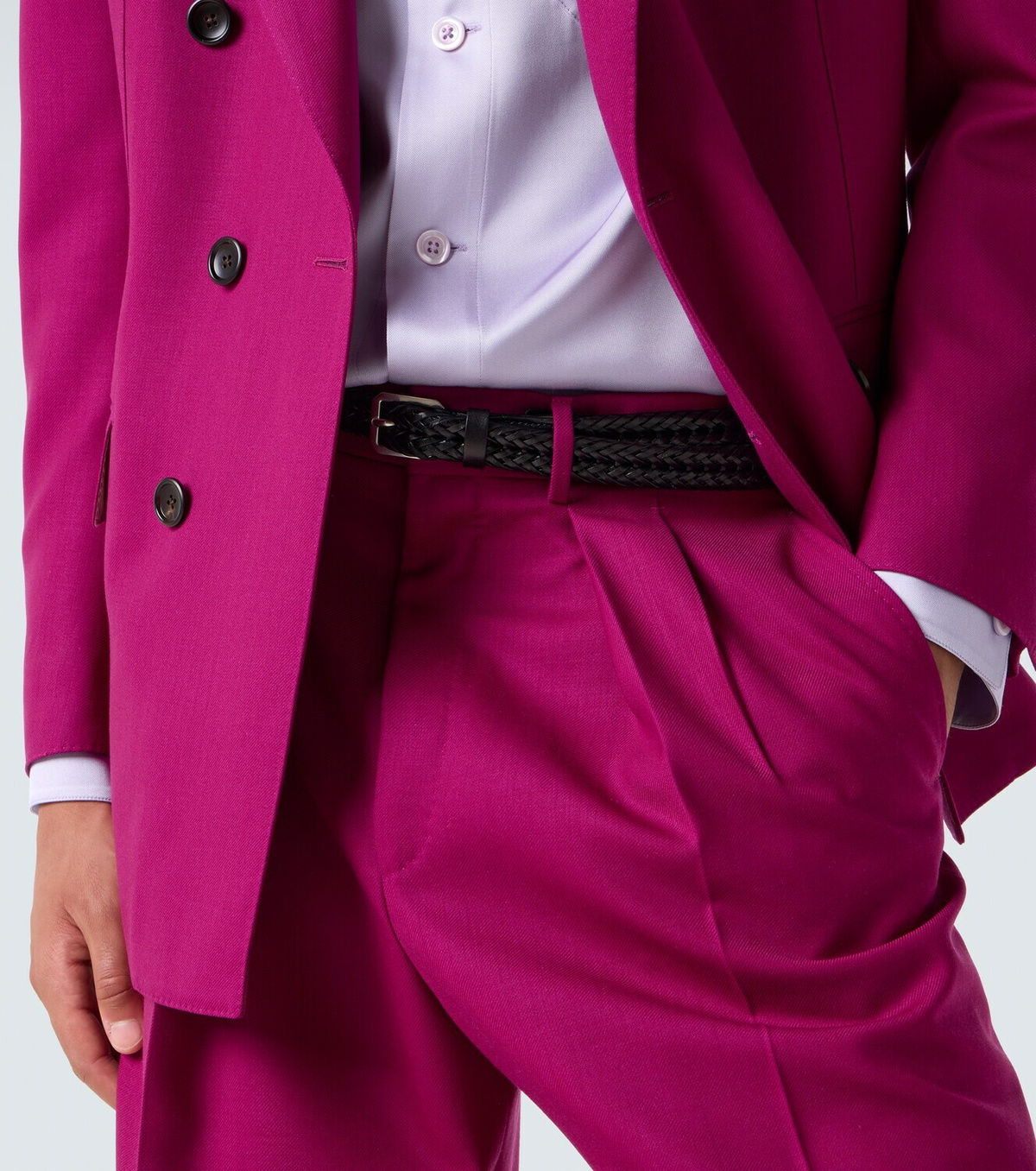 Tom Ford Braided leather belt
