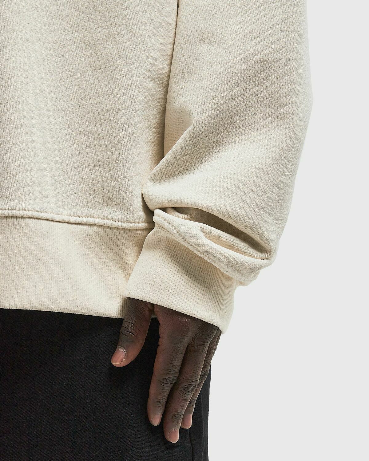 Nahmias Dancing Crewneck Beige Mens Sweatshirt