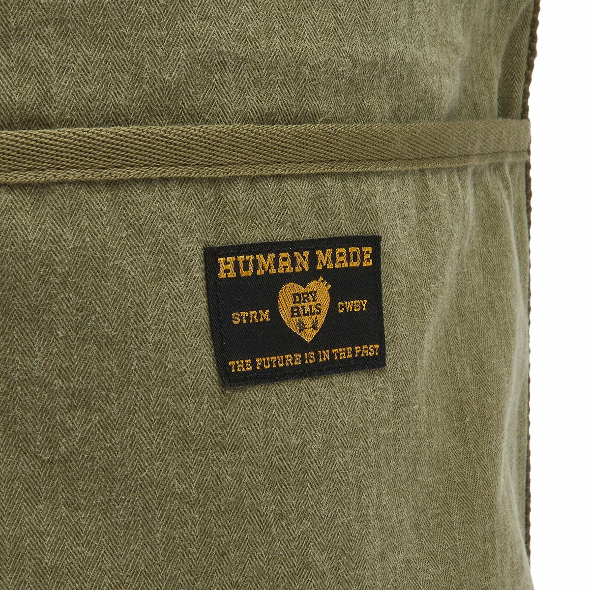 Human Made Men's Military Shoulder Bag in Olive Human Made
