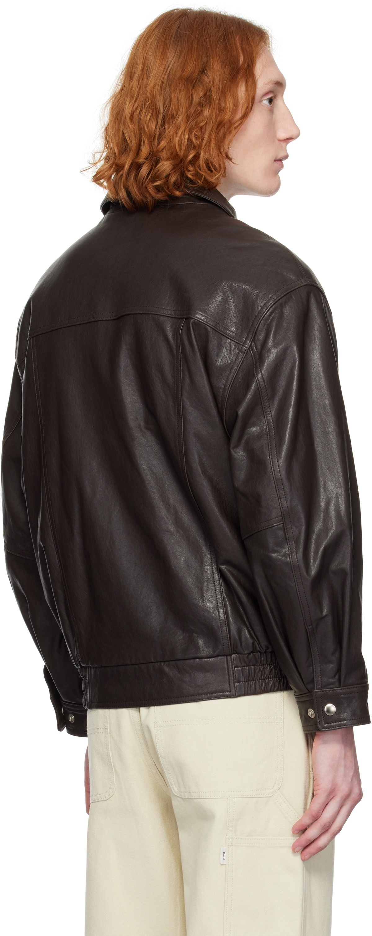 【新品未使用】DUNST OVERSIZED LEATHER レザージャケット dunst-BLACK-Oversized-Leather-
