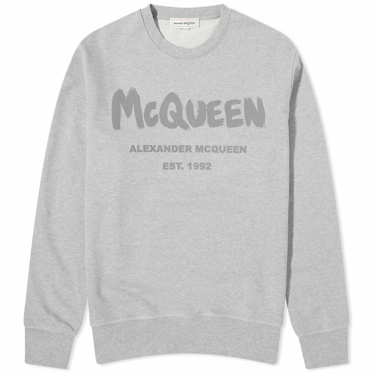 Alexander McQueen Men's Graffiti-Logo T-Shirt