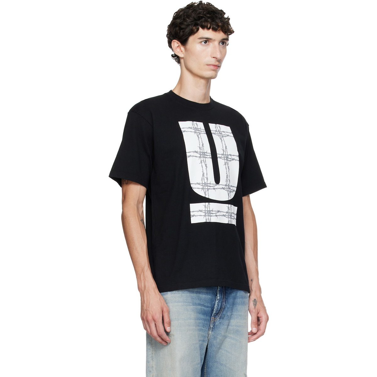 UNDERCOVER Black UC2F3805 T-shirt