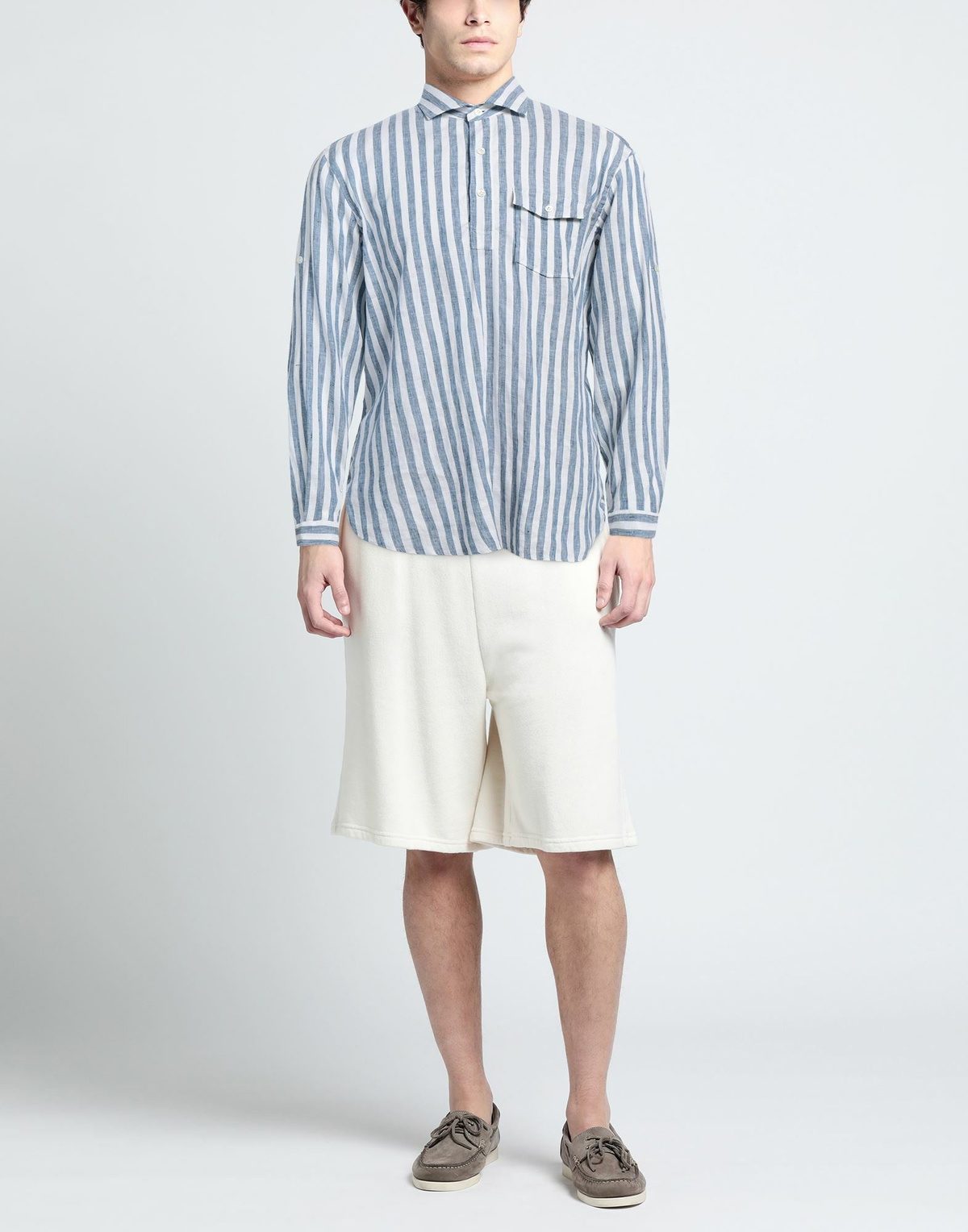 Lardini Mens Shirt in Blue