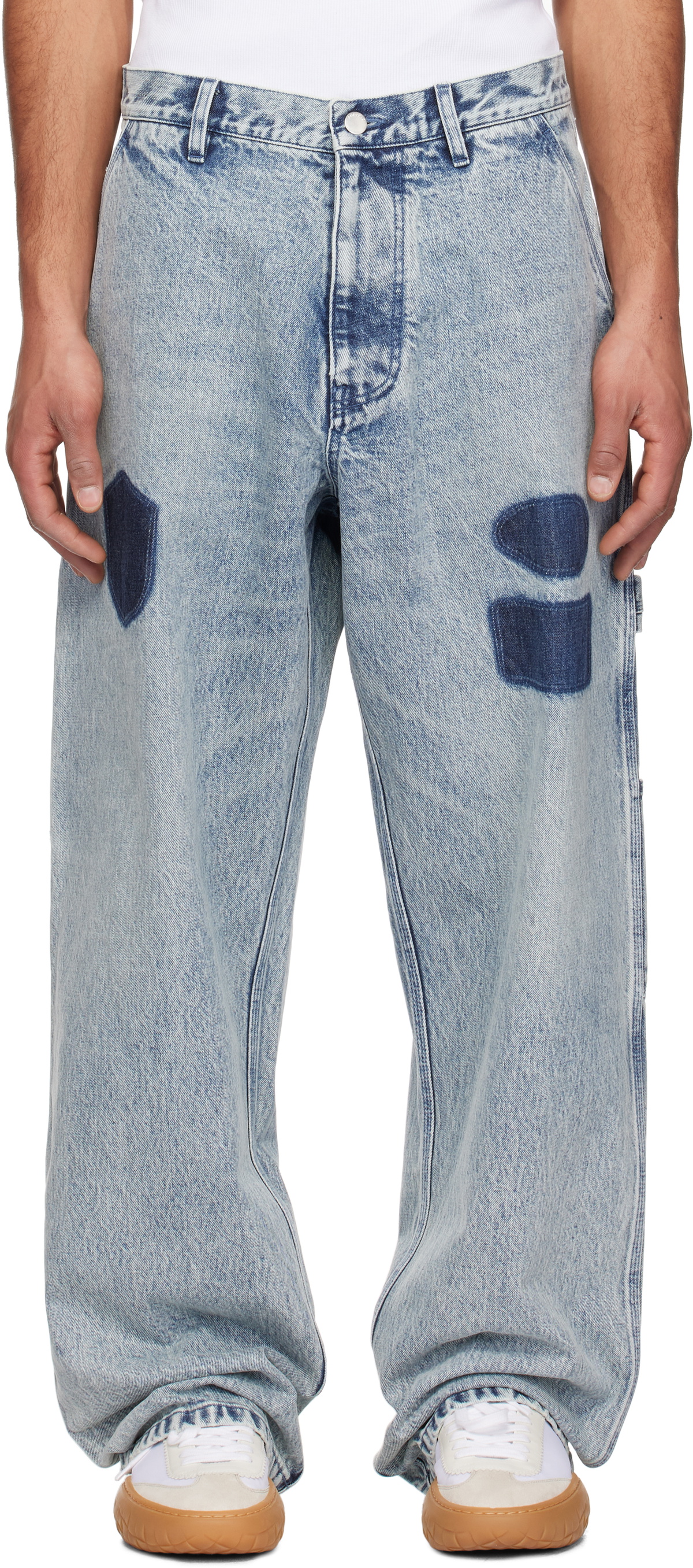 AMBUSH Blue Work Jeans