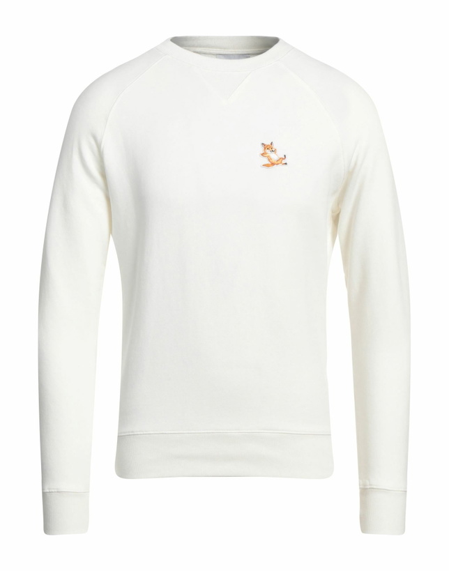 Photo: Maison Kitsuné Mens Sweatshirt in White