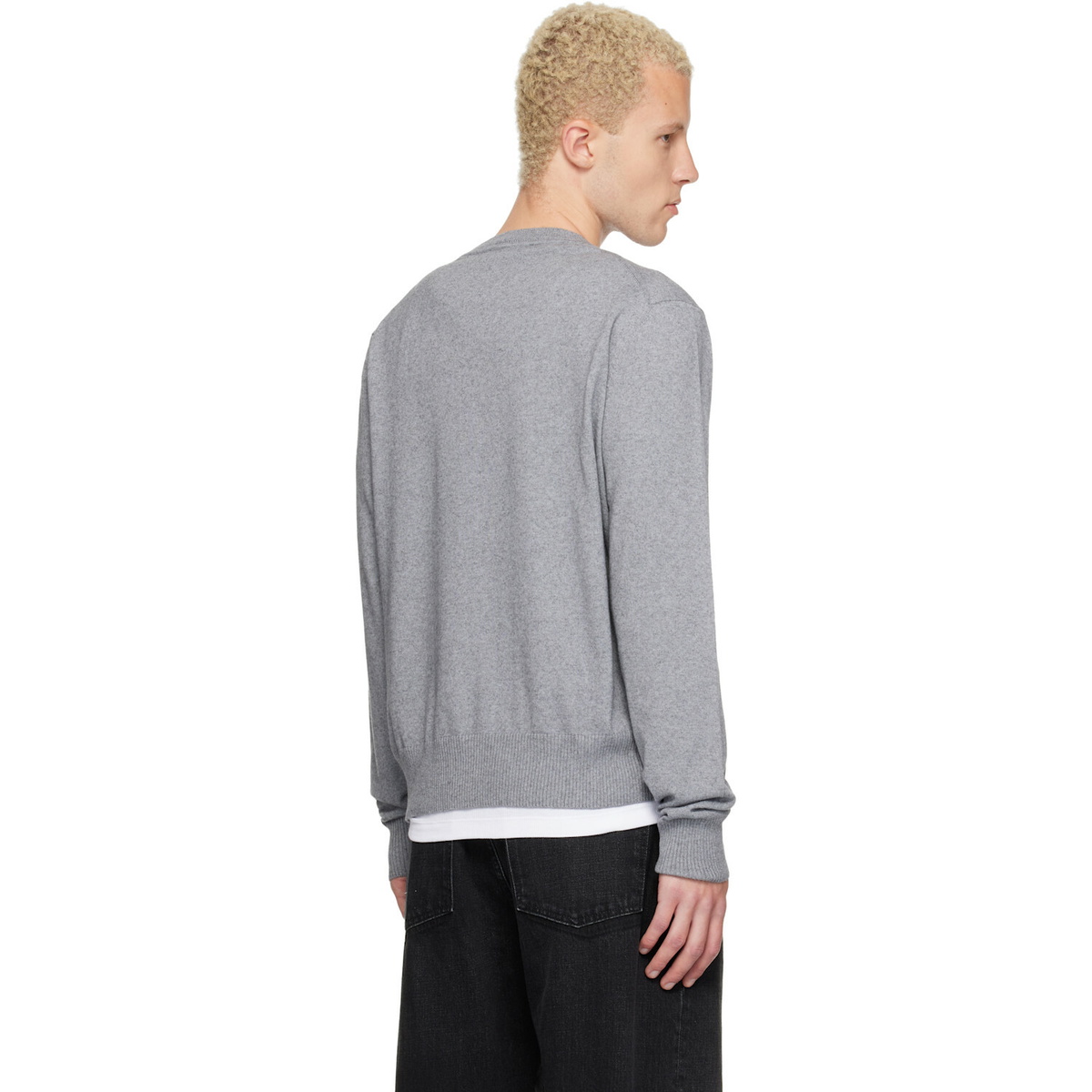 Vivienne Westwood Gray Alex Round Neck Sweater