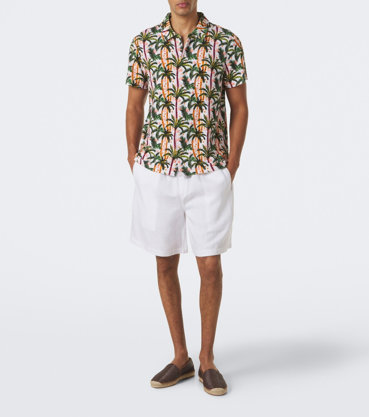 Vilebrequin Charli printed cotton-blend terry shirt