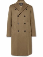 Loro Piana - Slim-Fit Double-Breasted Rain System® Cashmere Overcoat - Brown